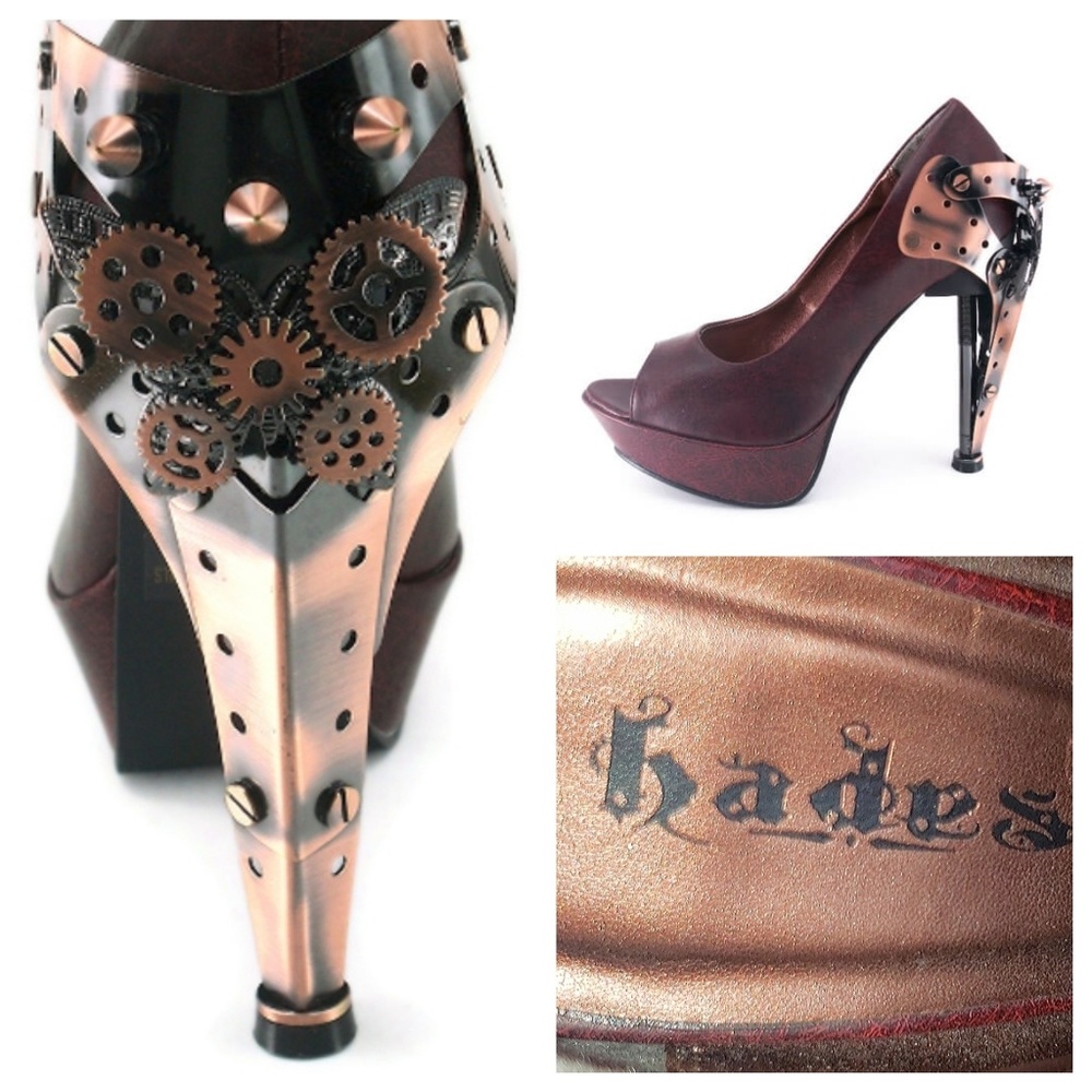 🎉HOST PICK🎉STEAM PUNK HEELS